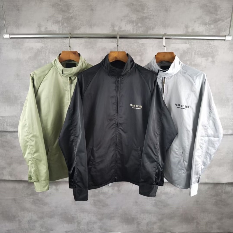 ⚡️⚡️ Áo khoác FEAR OF GOD nylon 7TH /  FEAR OF GOD logo-print lightweight jacket- Áo khoác FOG 7TH