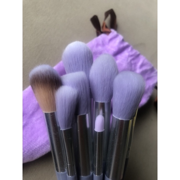 Bộ cọ trang điểm 13 cây / 8 cây dài 20cm - đựng trong túi nhung