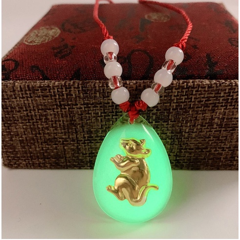 Vòng Cổ Phát Sáng Dạ Quang 12 Con Giáp,Cung Hoàng Đạo Thời Trang Unisex, Vòng Cổ Nam Nữ