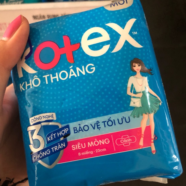 Băng vệ sinh Kotex Khô Thoáng Mới – Siêu mỏng cánh