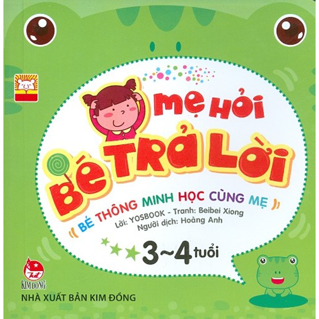 Sách - Mẹ Hỏi Bé Trả Lời 3-4 Tuổi