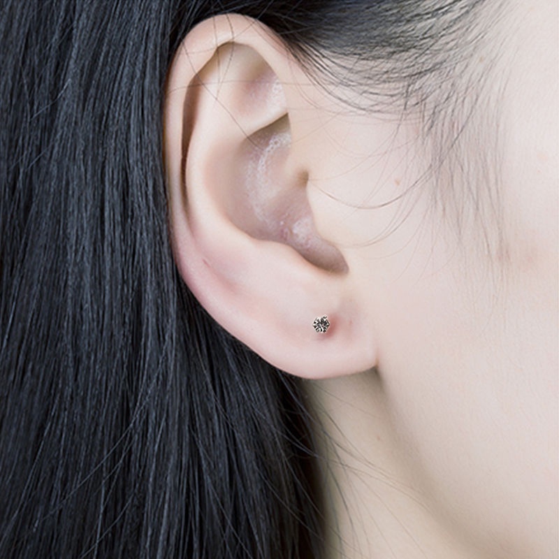 Bộ bông tai bi đá thời trang đơn giản cho nữ