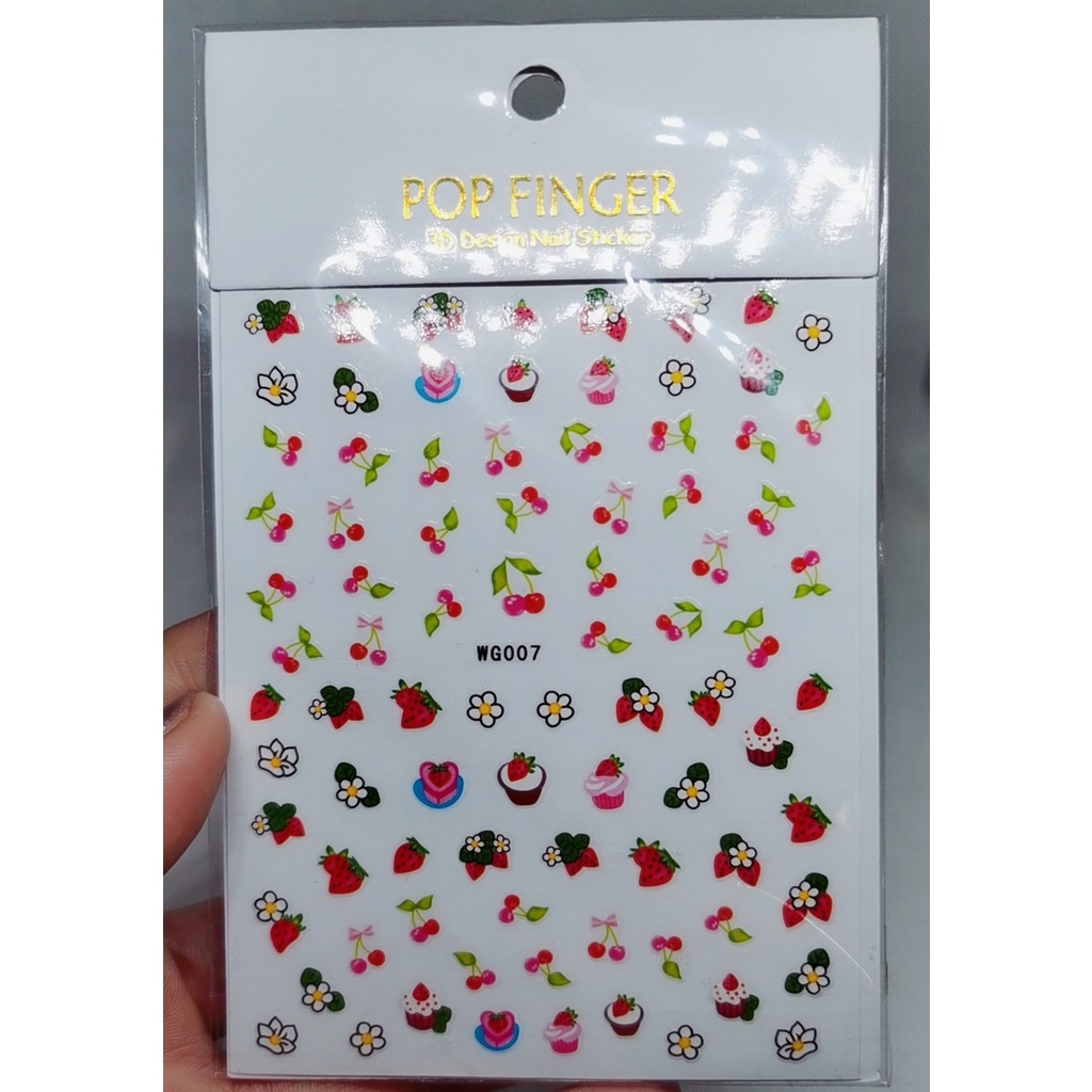 Miếng Dán Móng Tay Tự Dính Họa Tiết Sumikkogurashi Dễ Thương Cho Bé Gái