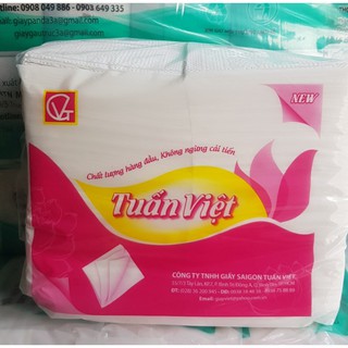 Giấy Quán Ăn Giá rẻ Tuấn Việt 2 lớp Giá rẻ