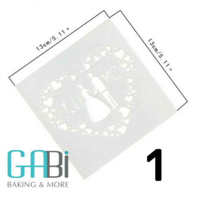 Tấm rắc, làm fondant nhiều mẫu