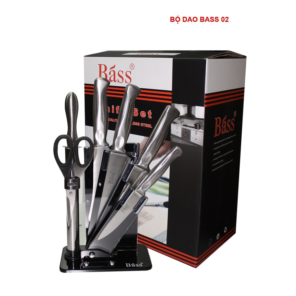 Bộ dao inox 7 món cao cấp - BX2598