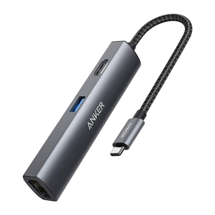 Hub chuyển đổi Anker PowerExpand + 5-in-1 USB-C Ethernet