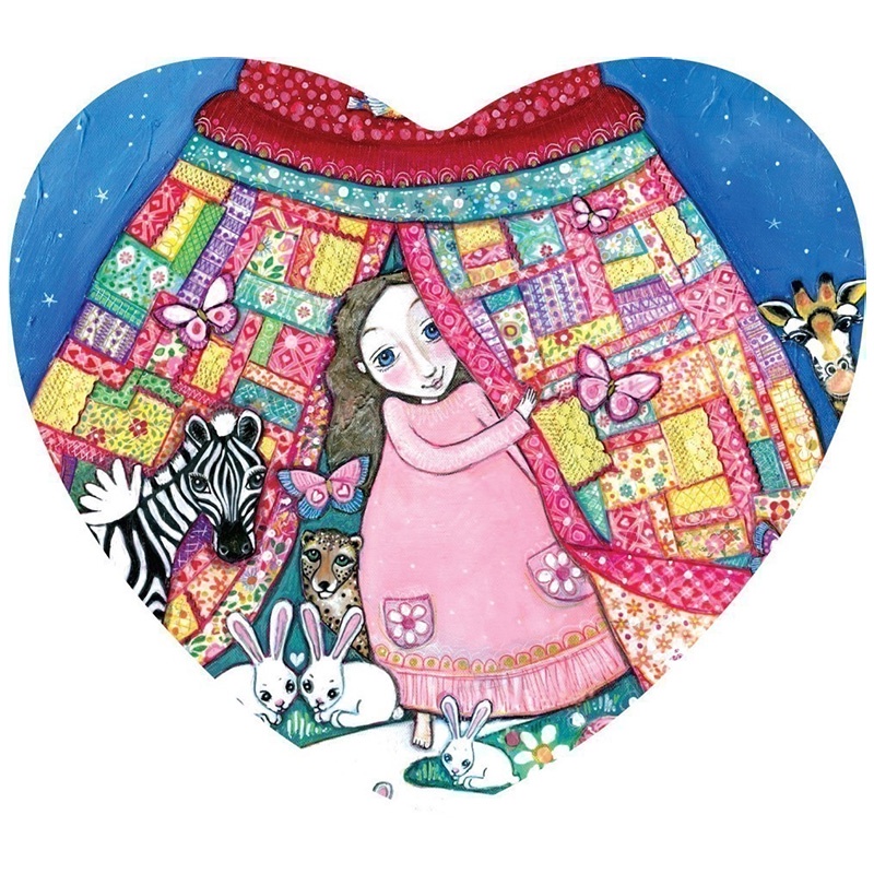 Bộ Bài Enchanted Heart Cards (Mystic House Tarot Shop) - Bài Gốc Authentic Chính Hãng 100%