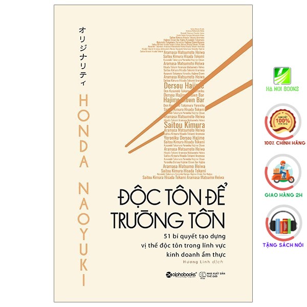 Sách - Độc tôn để trường tồn