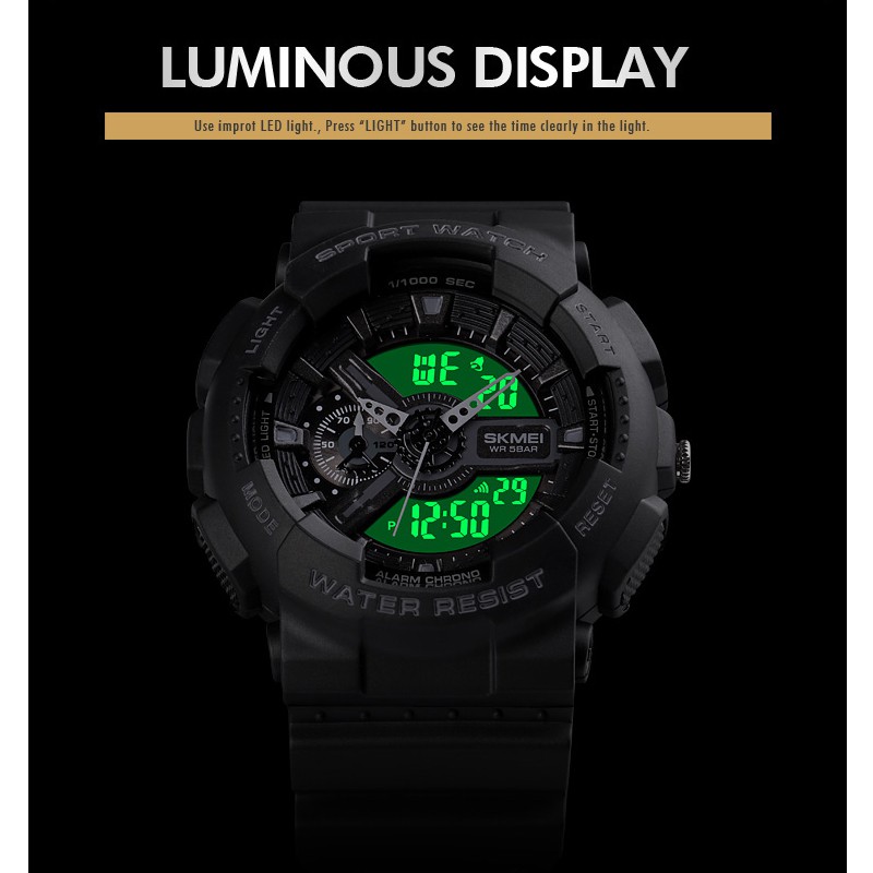 Đồng Hồ Thể Thao Nam SKMEI 1688 Chống Thấm Nước Đa Năng