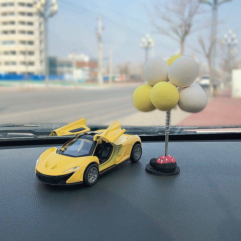 Classic Car Car Decoration Model Car Car Mickey Car Model Girl Baking Creative Car Interior Decoration Auto department store supplies