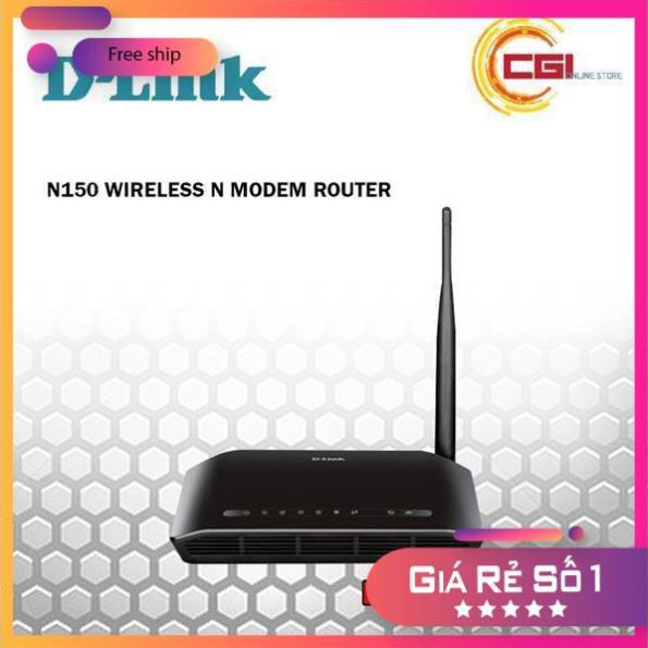 Bộ phát Wifi D-Link DSL-2730E- Moderm wifi Dlink DSL 2730E hàng chính hãng D-Link