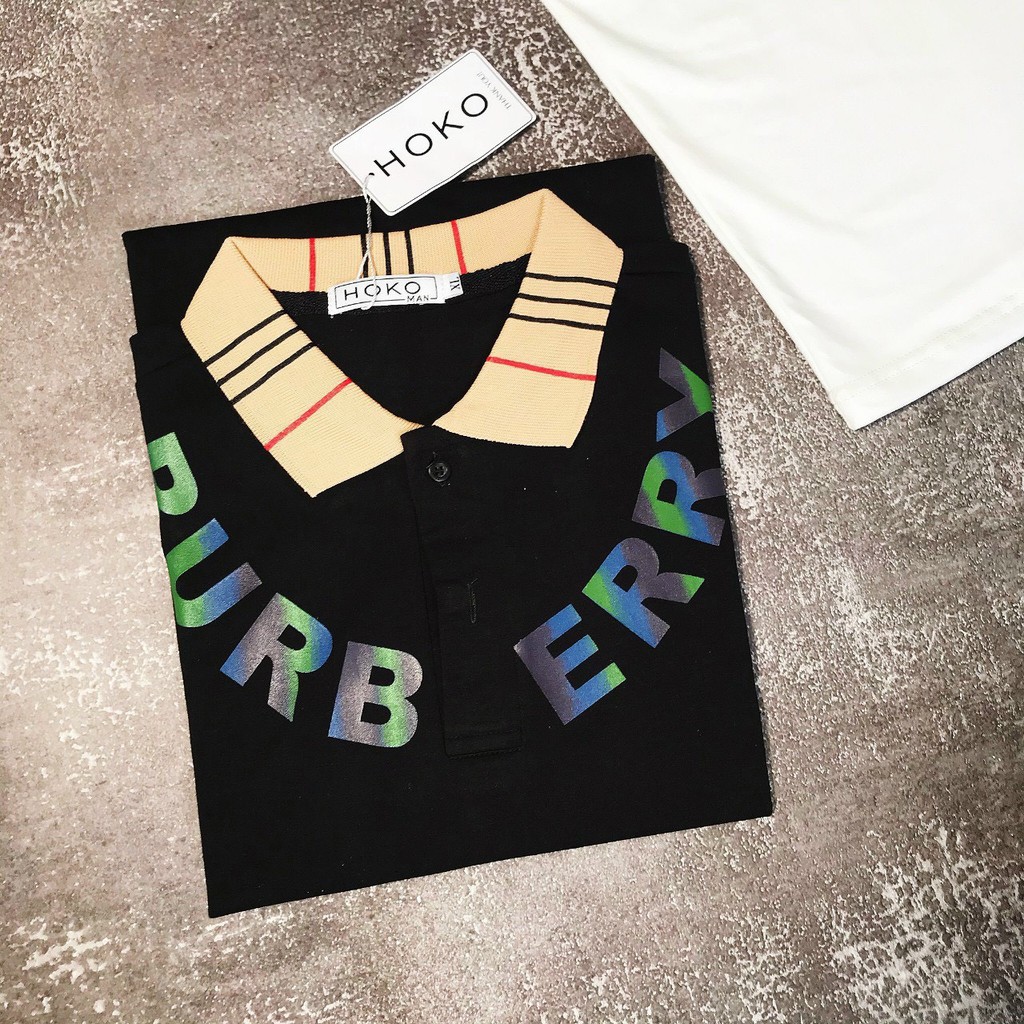 Áo Thun Nam Tay Ngắn Cổ Bẻ 🔰 Hàng In Thêu Đẹp | BigBuy360 - bigbuy360.vn