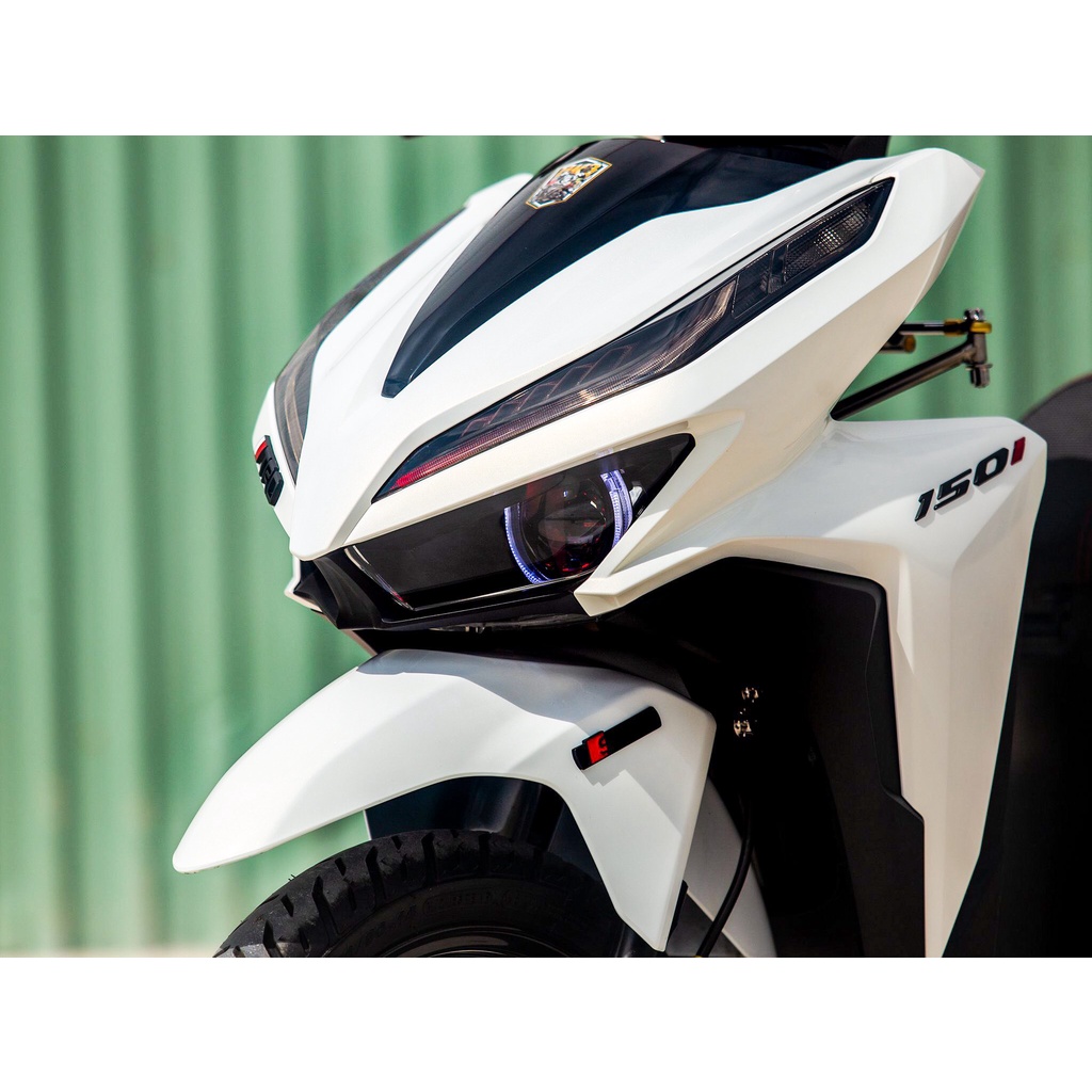 TEM S LINE BẰNG KIM LOẠI CAO CẤP TRANG TRÍ XE MÁY CỰC ĐẸP