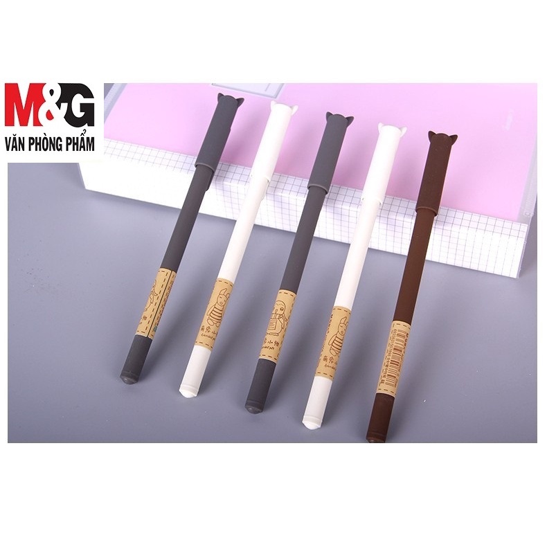Bút Gel 0.38mm / Bút nước nét mảnh thời trang Cute M&G AGP10806, có ruột thay thế