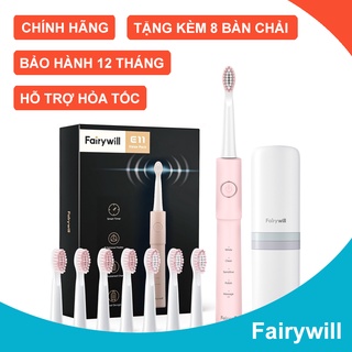 [ Chính Hãng ] Bàn chải đánh răng điện Công Nghệ Đức Fairywill E11