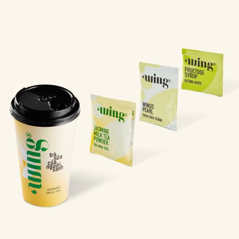 Trà sữa Wings hòa tan loại cốc 1coc | BigBuy360 - bigbuy360.vn