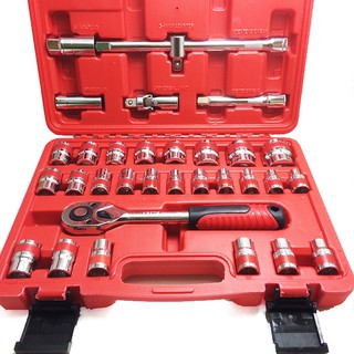Bộ Khẩu mở siết ốc 32 chi tiết, tuýt siết ốc chuẩn loại 1