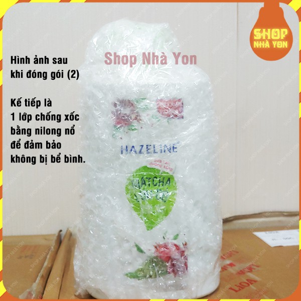 Combo 2 Sữa tắm dưỡng ãm sáng da Hazeline Matcha Lựu Đỏ 670gx2