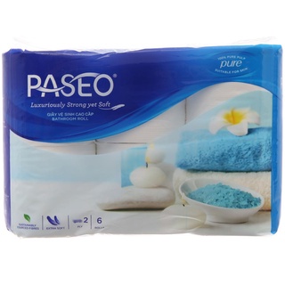 Giấy vệ sinh Paseo 6 cuộn 2 lớp mền dai