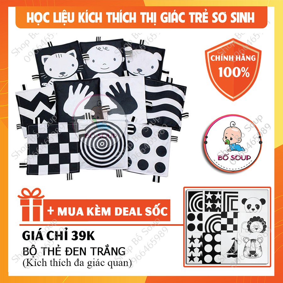 Học Liệu Kích Thích Thị Giác Cho Trẻ Sơ Sinh