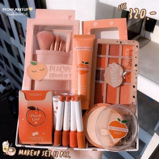 Set bộ makeup peach thái lan