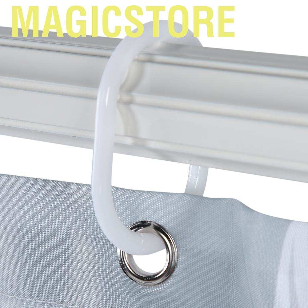 Magicstore Polyester Shower Bath Curtain Waterproof Bathroom +Hanging Hooks High Quality