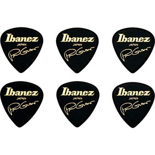 Japan 6 Ibanez Paul Gilbert black 1.0mm - Móng gảy guitar