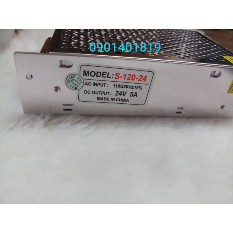 Nguồn Tổ Ông 24V - 5A (Hàng Tốt)