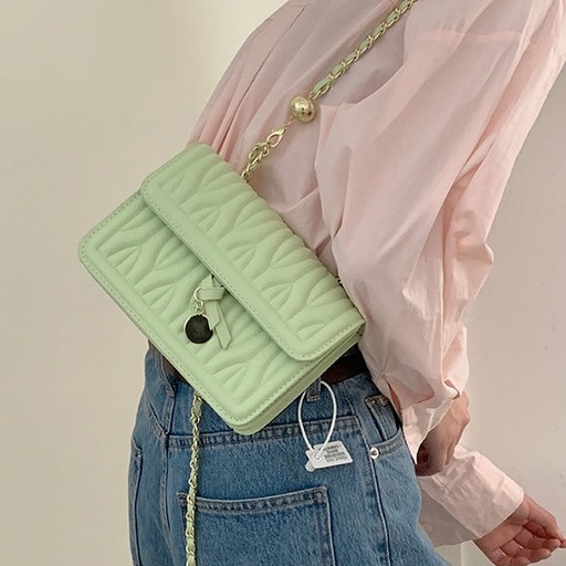 Túi Đeo Chéo Hình Vuông Cỡ Nhỏ Phong Cách Hàn Quốc Thời Trang Cho Nữ