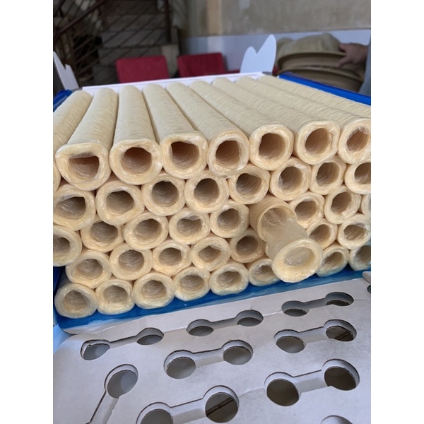 Vỏ collagen dùng làm xúc xích và Lạp xưởng 1 đoạn dài 15 met