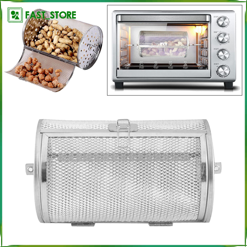 Lồng rang thức ăn bằng thép không gỉ tiện dụng