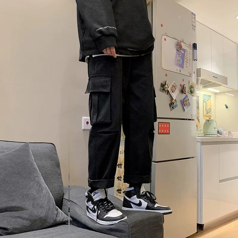 Quần Dài Thể Thao Phong Cách Đường Phố Kiểu Nhật Bản Sành Điệu Cho Nam S-3Xl | BigBuy360 - bigbuy360.vn