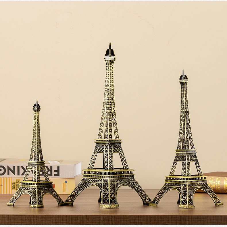 [Mã SKAMLTSM9 giảm 10% đơn 99K] Mô hình trang trí tháp Eiffel decor phòng khách