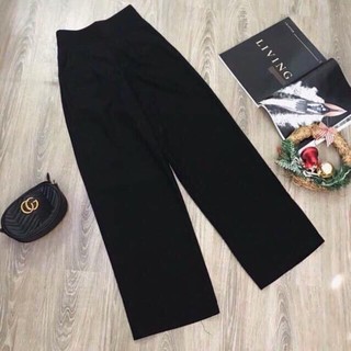QUẦN ỐNG RỘNG KHÓA SƯỜN