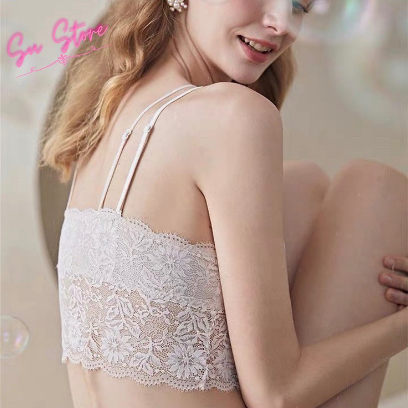 Áo Bra Ren Cao Cấp, Áo Ngực Ren 2 Dây - SU | BigBuy360 - bigbuy360.vn