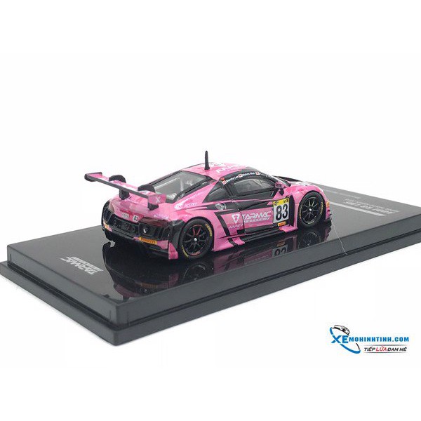 Xe Mô Hình Audi R8 LMS Super Taikyu Series 2018 Marchy Lee/Melvin Moh/KW Lim 1:64 Tarmac Works ( Hồng )