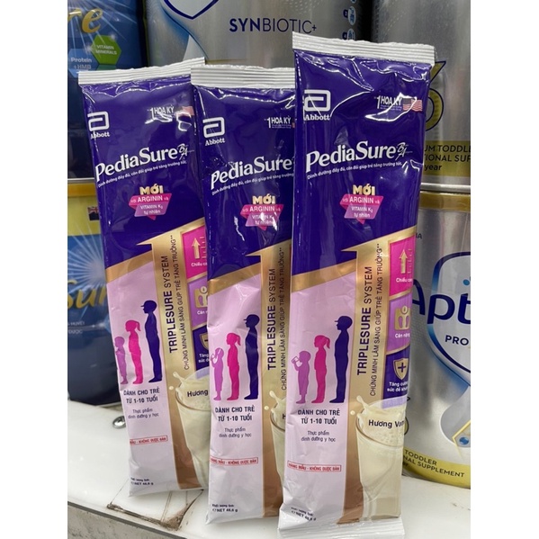 Sữa pediasure dạng gói 49g hương vani