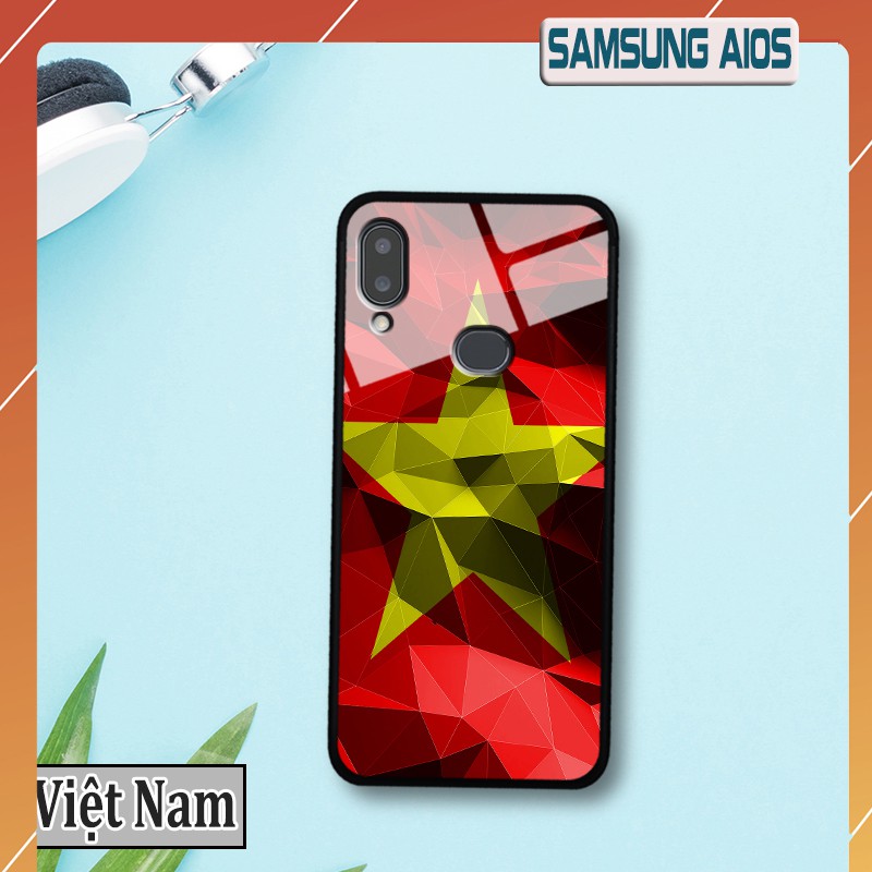 Ốp lưng SAMSUNG A10S- in logo đội bóng Việt Nam