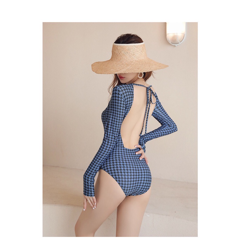 Bộ bikini một mảnh DÀI TAY cao cấp kín đáo sang chảnh BM24