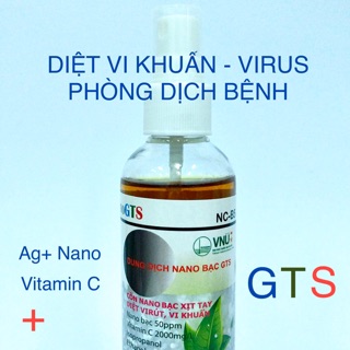 Xịt Nano diệt khuẩn