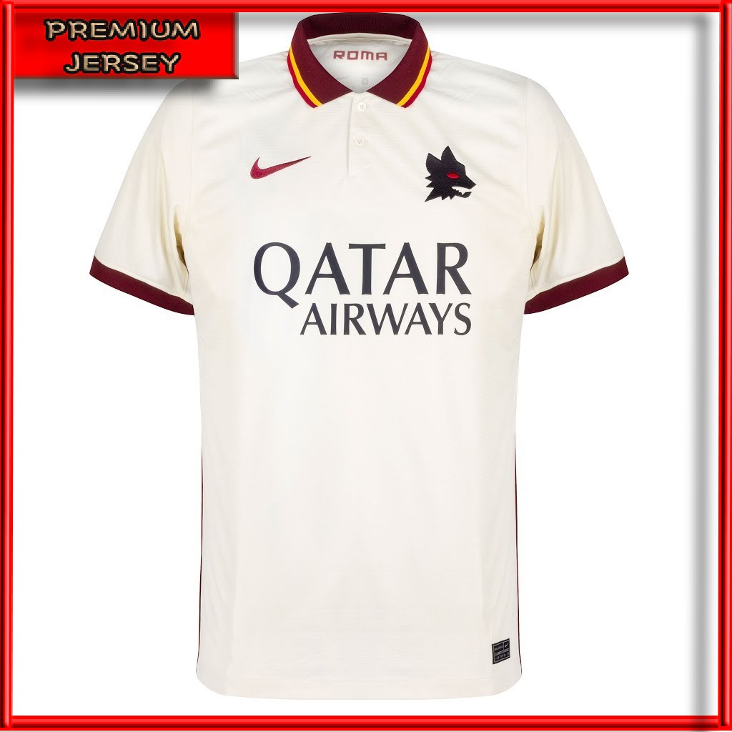 Áo Bóng Đá As Roma Away 2020 / 2021 Chính Hãng Chất Lượng Cao 2021