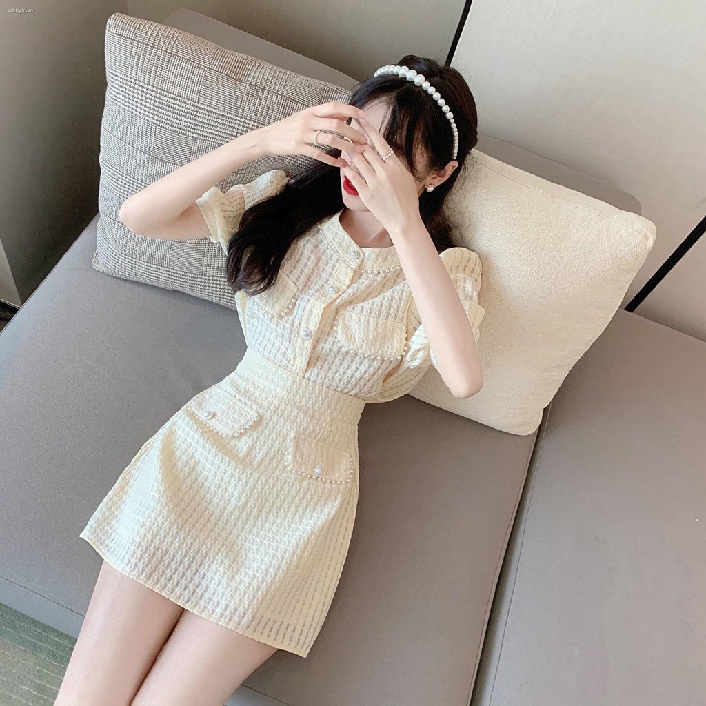 Bộ Áo + Chân Váy Chữ A Lưng Cao Phong Cách Phương Tây Thời Trang Mùa Hè Cho Nữ 2021 14 | BigBuy360 - bigbuy360.vn