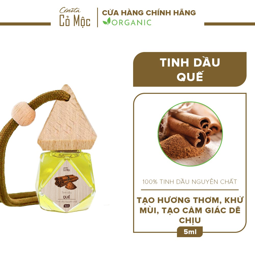 Tinh Dầu Cenota Cỏ Mộc Hương Lavender 5ml Treo Xe, Treo Tủ Đồ, Treo Phòng Ngủ