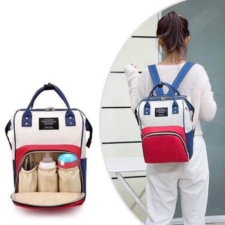 Balo bỉm sữa ba lô đựng đồ đa năng cực nhiều ngăn với lớp lót giữ nhiệt cho mẹ và bé-thoitrangphukien308