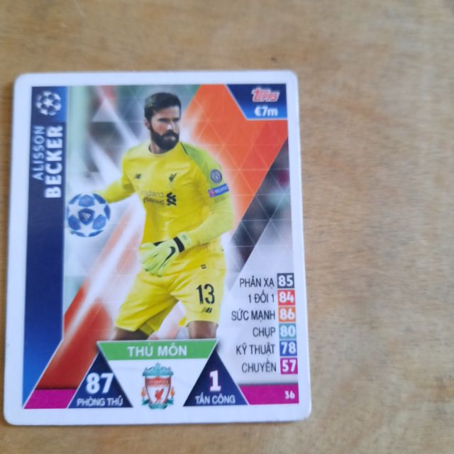 Thẻ cầu thủ poca Việt Nam