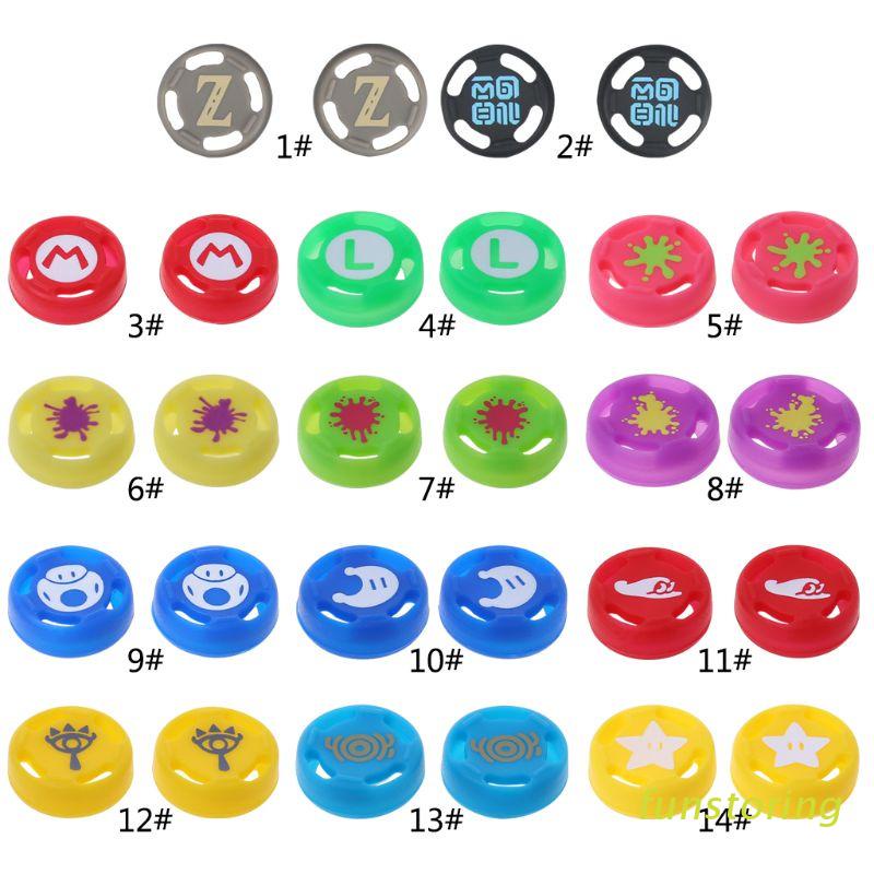 1 cặp nút bấm silicone cho tay cầm chơi game Switch NS
