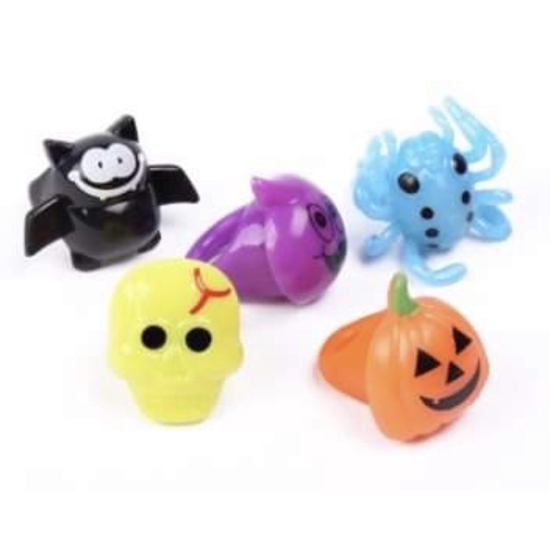 Nhẫn đồ chơi Halloween có đèn 2021