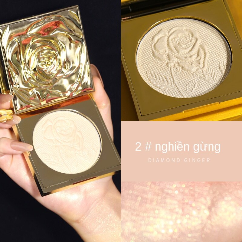 (Hàng Mới Về) Phấn Bắt Sáng Tông Màu Vàng Hồng Kim Cương Lấp Lánh | BigBuy360 - bigbuy360.vn