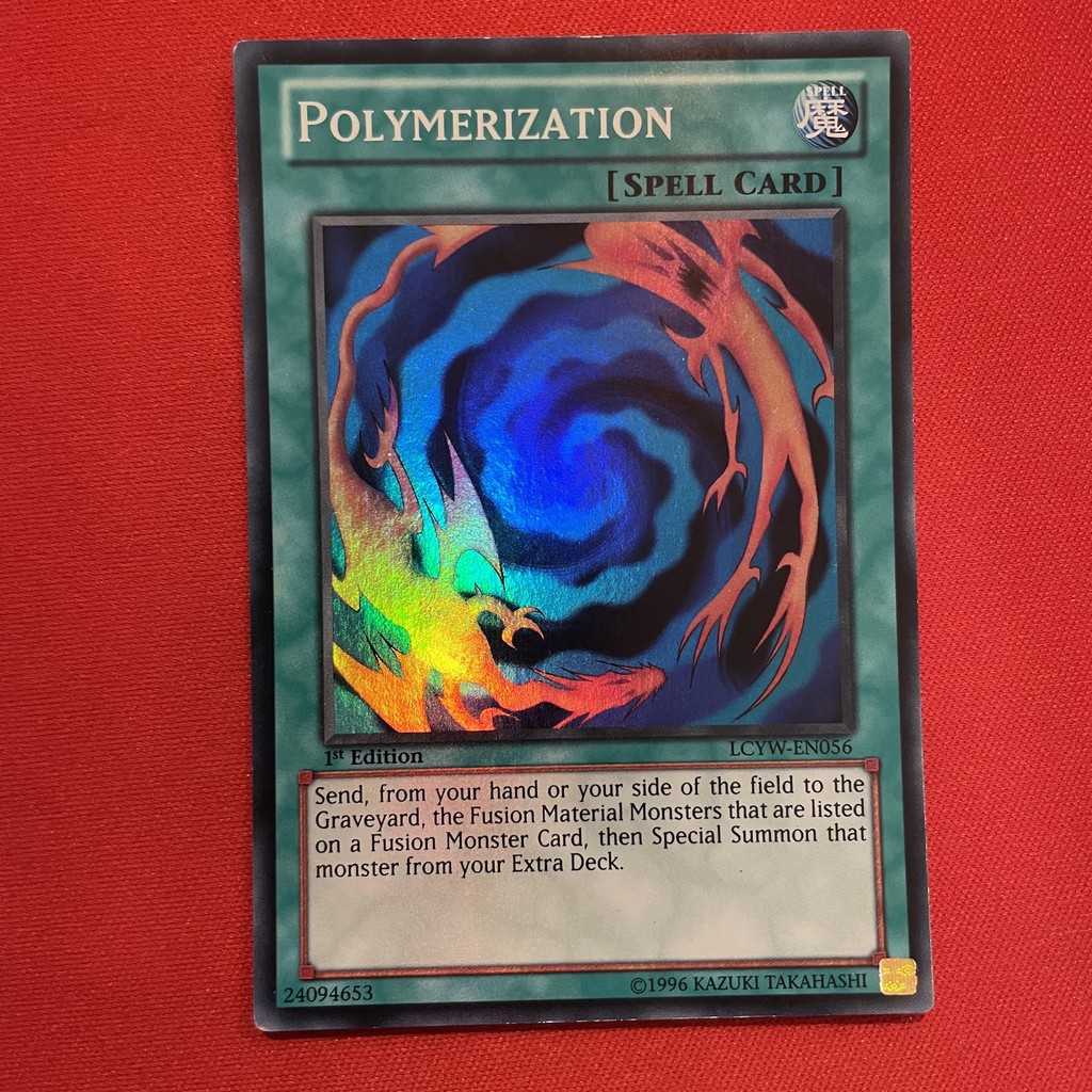 EN]Thẻ Bài Yugioh Chính Hãng] Polymerization DUNG HỢP MÃ GỐC!!!